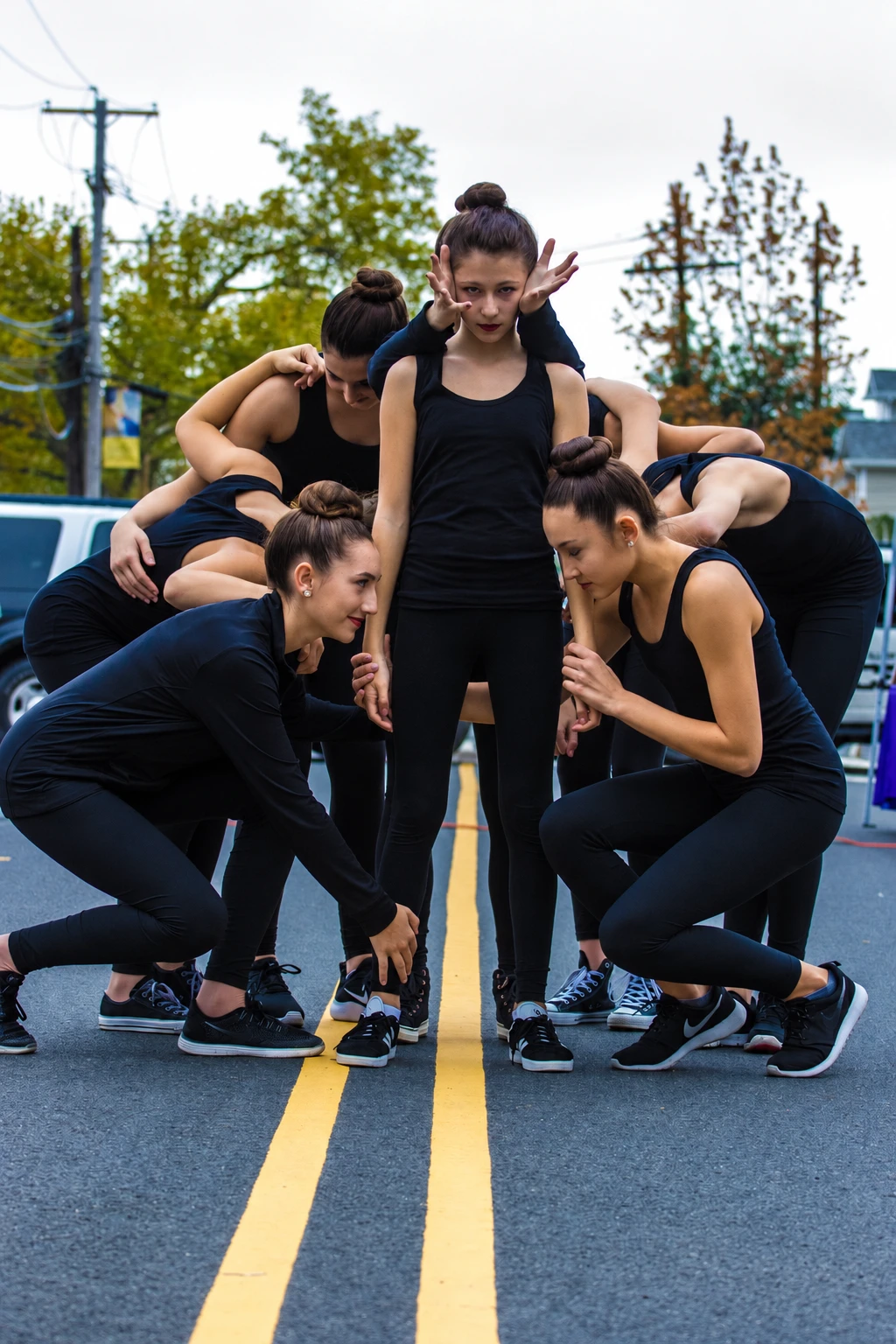 Dance team group portrait