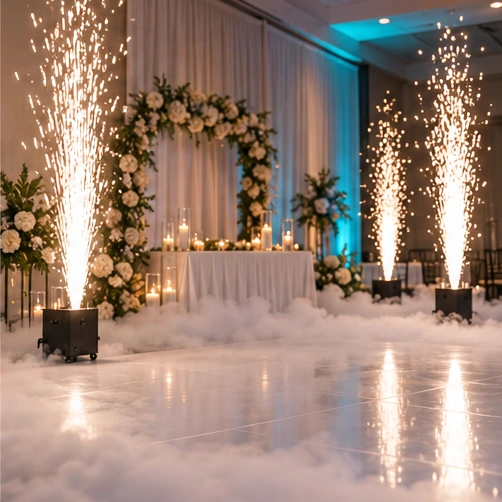 Celebration with event confetti effects