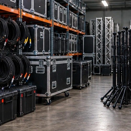 LED video wall and event production equipment